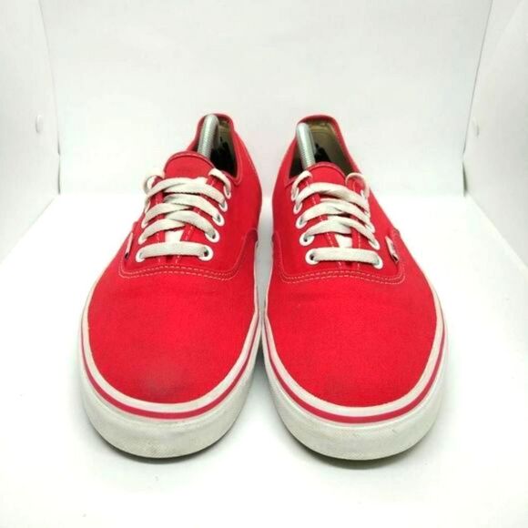 Vans Off The Wall Skateboard Sneakers Mens Size 11.5 Red Shoes Casual Vans - Picture 3 of 8
